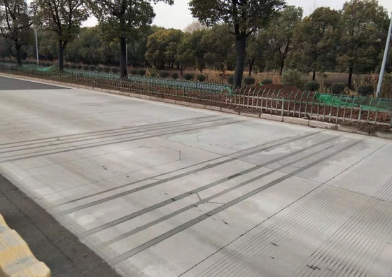 플랫폼 저속도는 이동 0.5-40km/H 트럭 차축 스케일에 영향을 줍니다